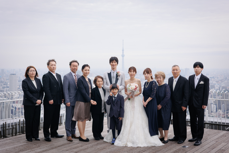 柔らかな空の下で