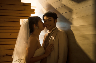 洋装×ロケーション