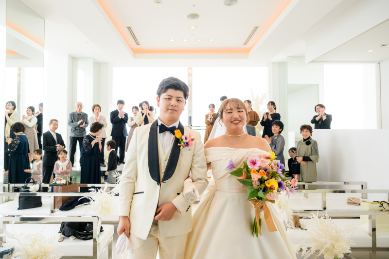 洋装×チャペル