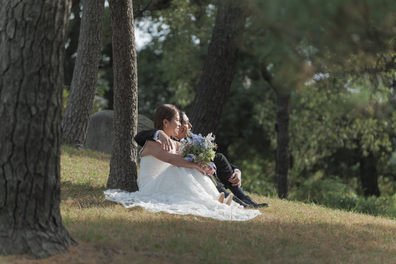 視線の先に広がる緑景色