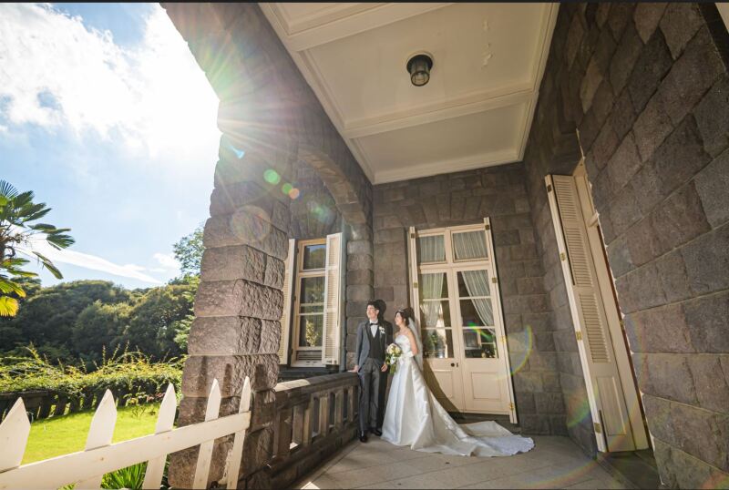 旧古賀邸にて撮影スタート♪