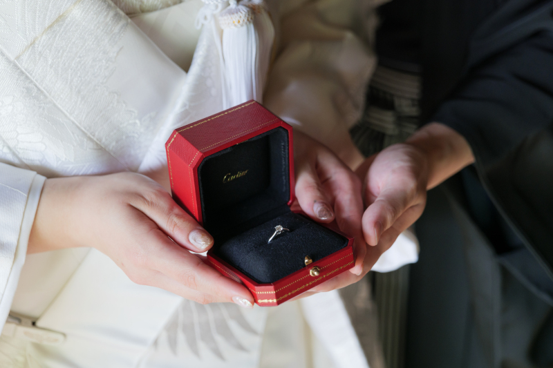 指輪に込めた、永遠の約束