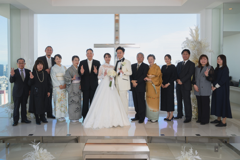 祝福が揃う一枚