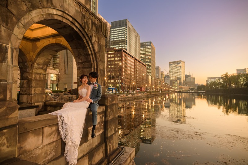 穏やかな夕暮れ