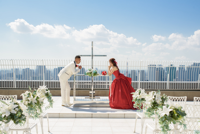 RESTAURANT LUKE with SKY LOUNGE×カラードレス