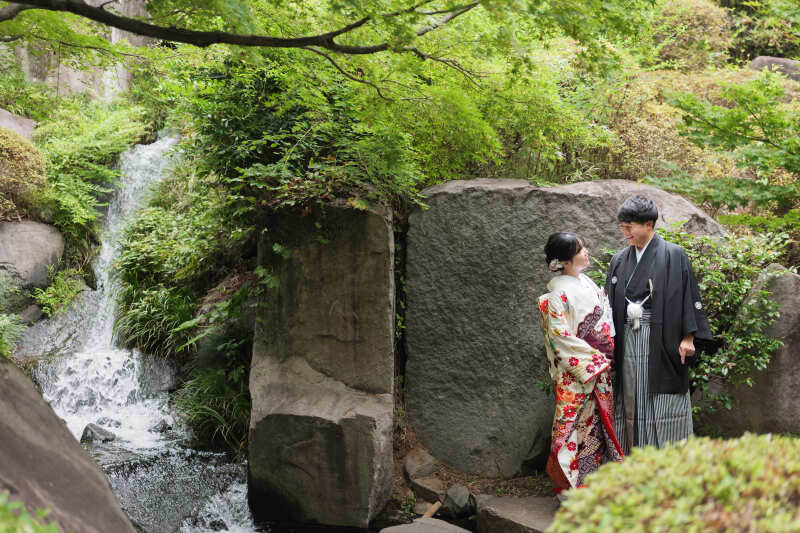 洋装×ロケーション