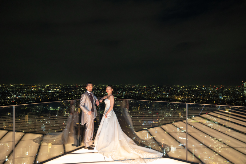 輝く東京の夜景