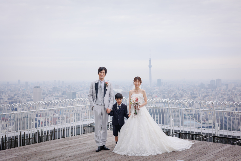 洋装×ロケーション