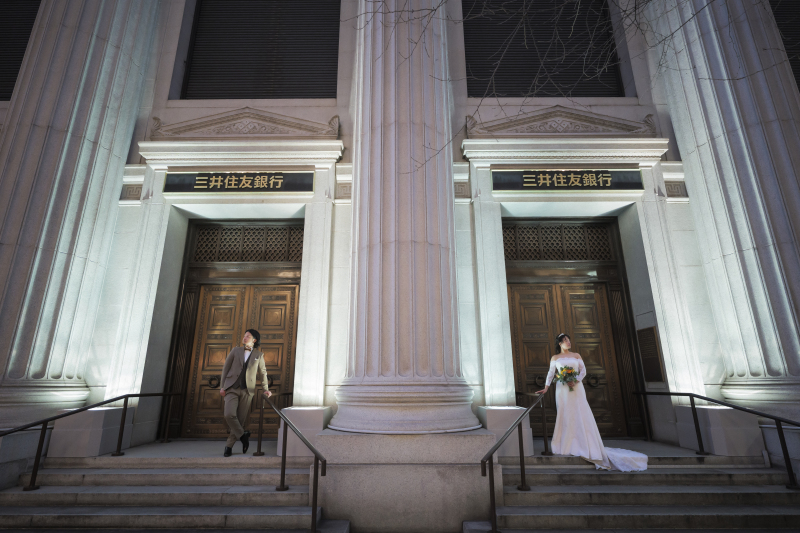 三井住友銀行前