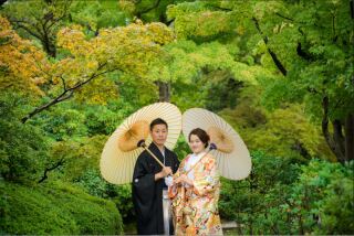 和装×庭園ロケーション