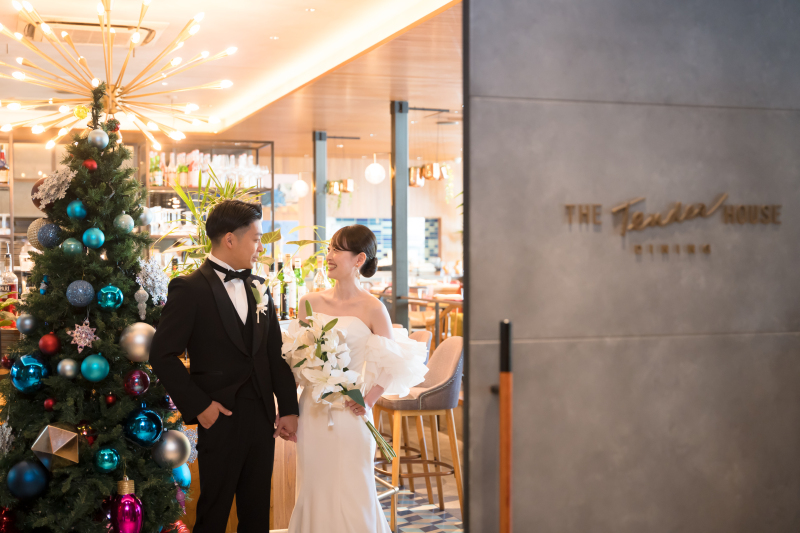 洋装×チャペル