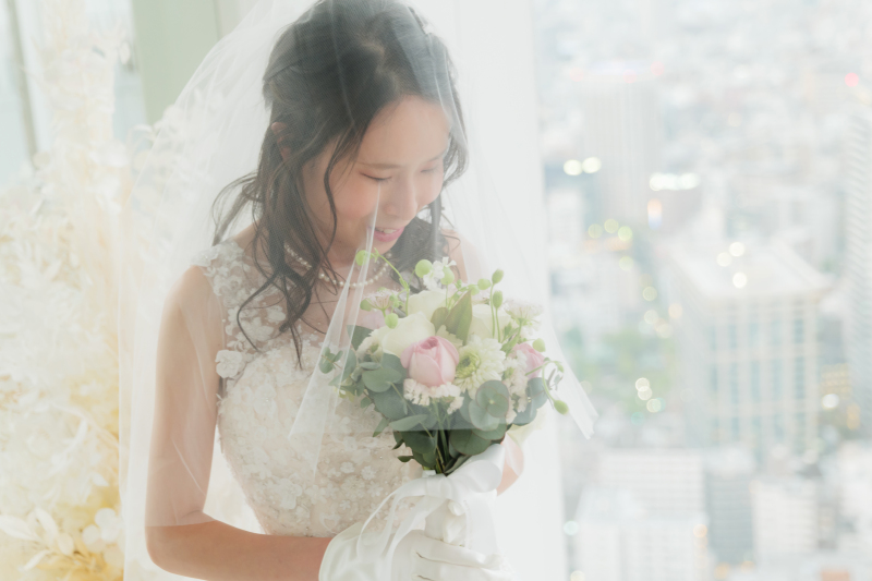 ソロショット　ー新婦様ー