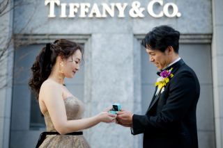 洋装×ロケーション