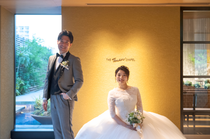 チャペルl前のホワイエ