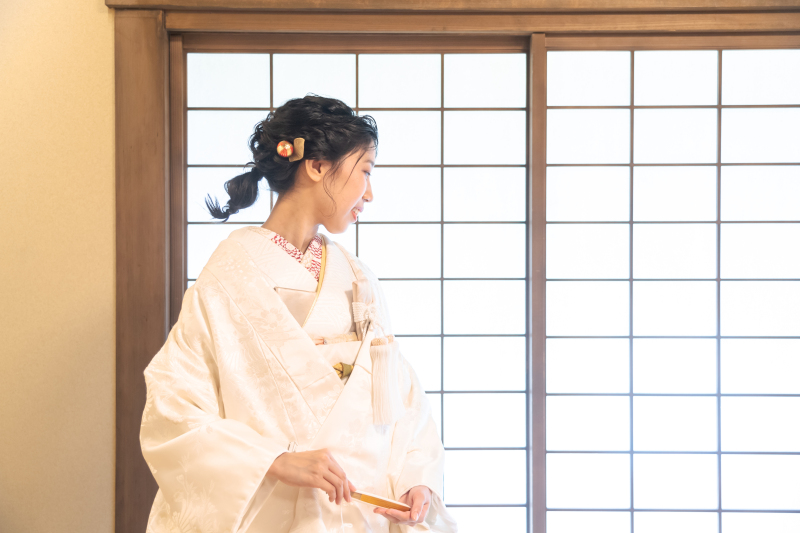 横顔のソロショット