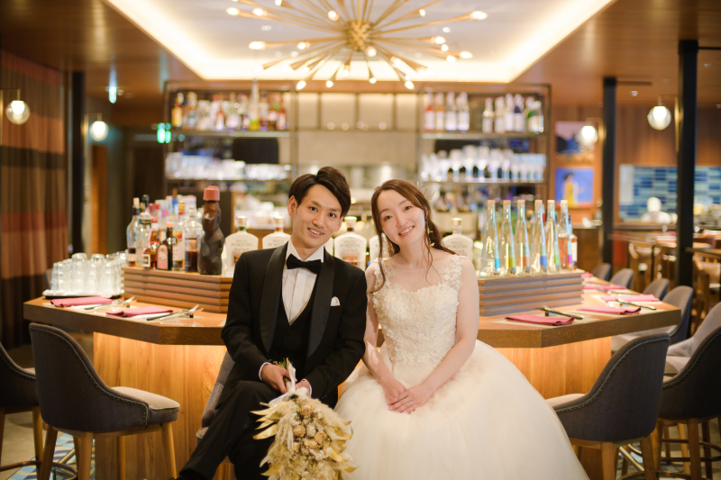 レストランスペースで