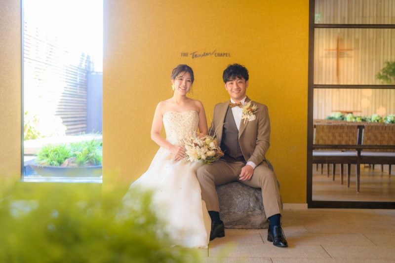 おふたりでの館内撮影