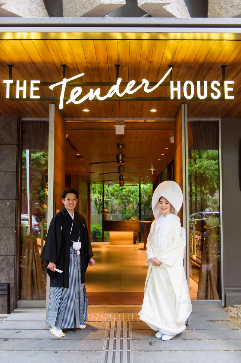 THE Tender HOUSE×白無垢