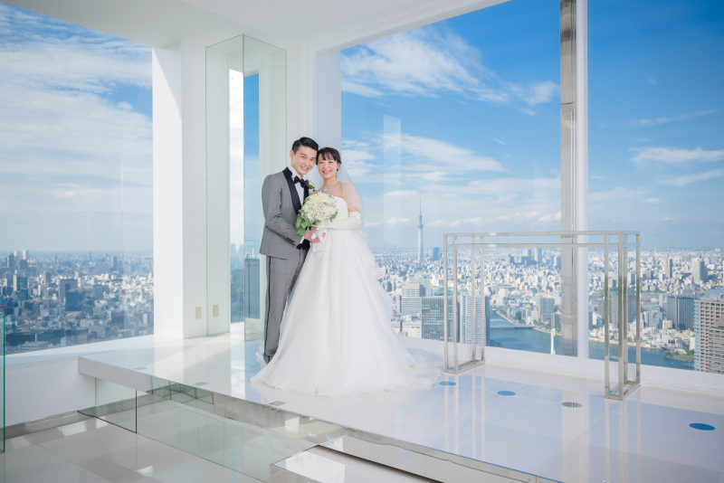 洋装×チャペル