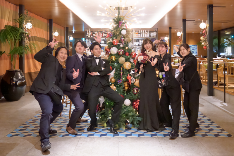 カラードレス×チャペル・館内