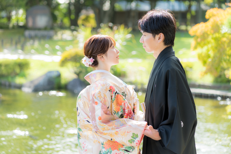和装×庭園、洋装×チャペル