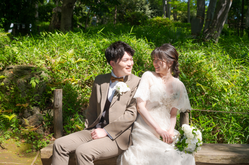 じゃれ合うふたり