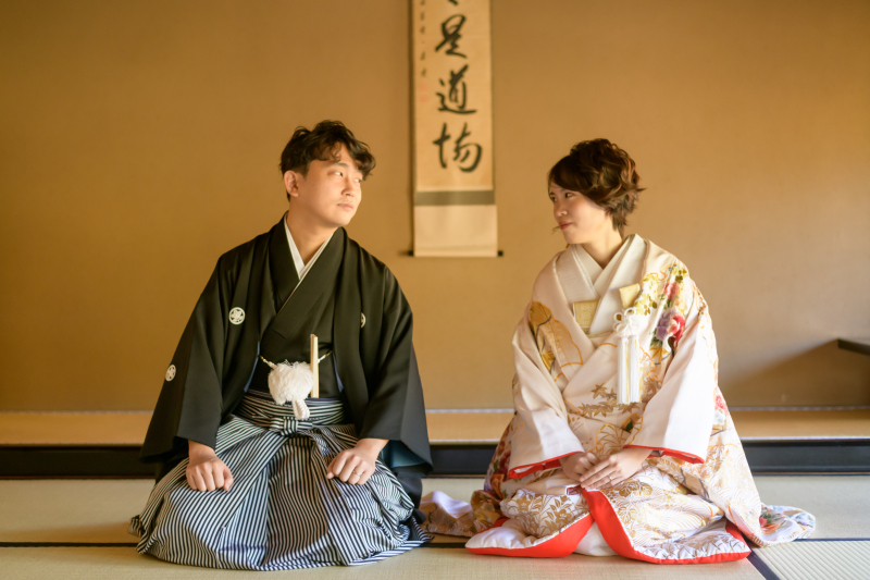 お座りショット