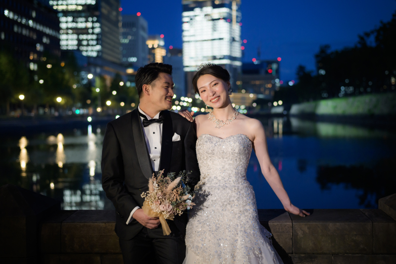 灯りが祝福する夜