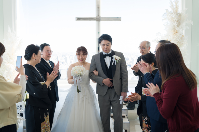 柔らかな祝福の輪