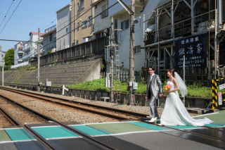 洋装×ストリートスナップ