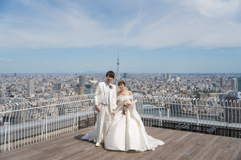 テラスに吹くやさしい風