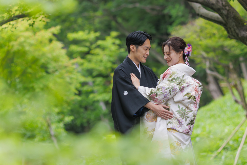 和装×庭園ロケーション