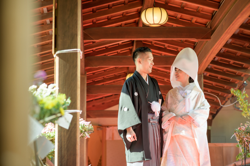 白無垢の存在感