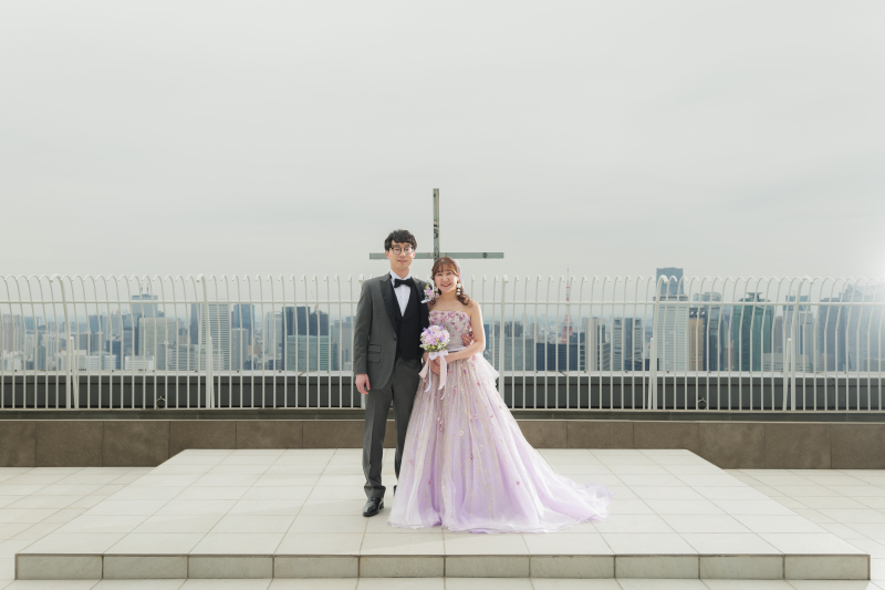 おふたりで寄り添って