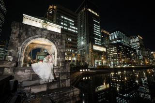 洋装×チャペル、ロケーション