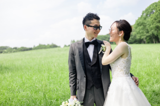 洋装×ロケーション