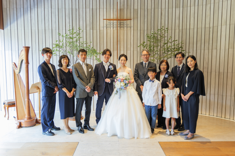 サプライズの笑顔