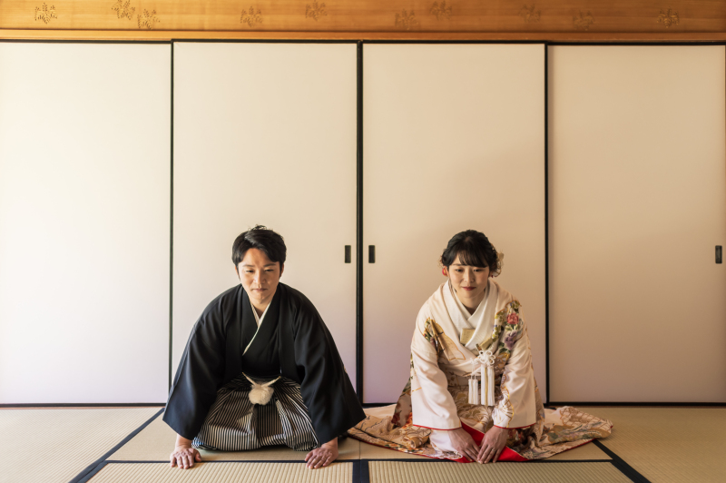 和装×庭園ロケーション