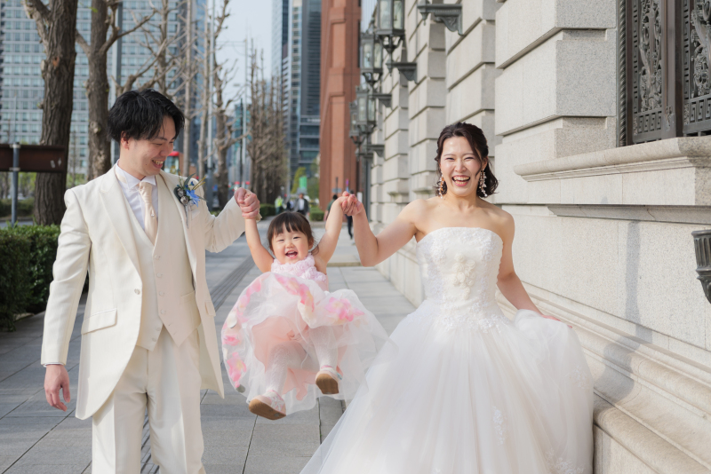ファミリーウェディングフォト