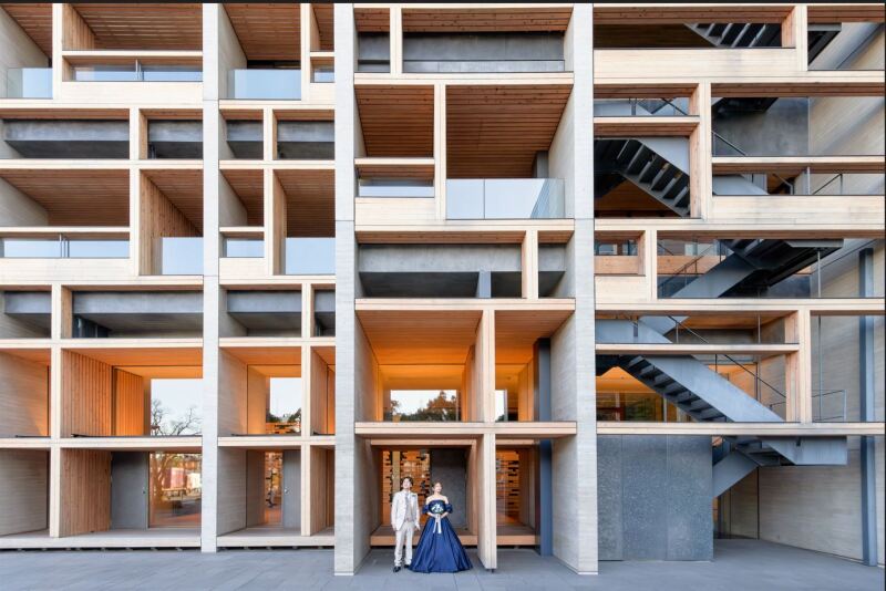 フォトジェニックな外観で