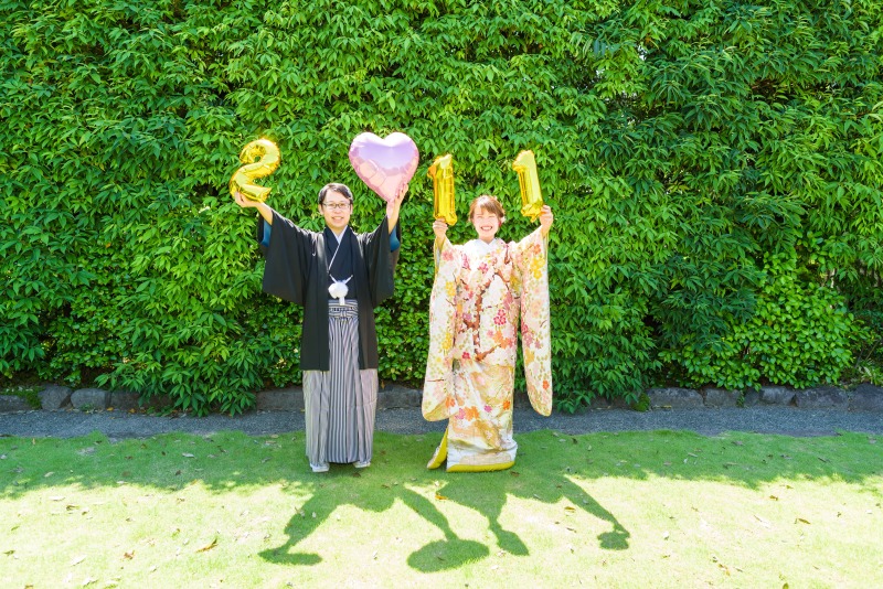 新緑×Color KIMONO STYLE