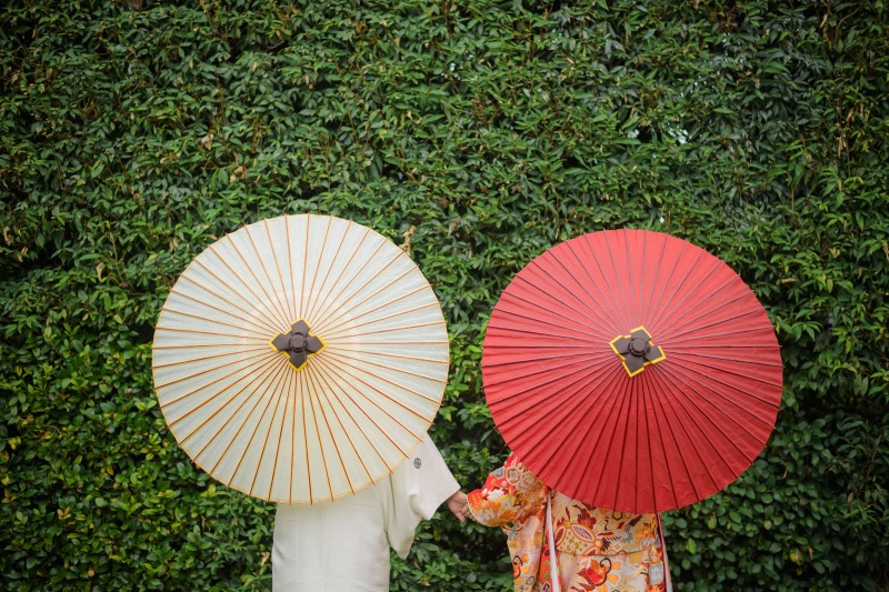 静かな緑に誓う想い