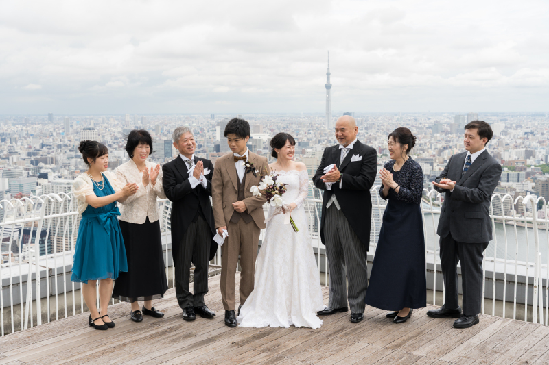 洋装×館内ロケーション