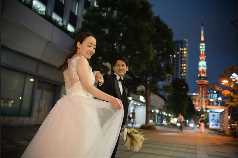 東京タワーへエスコート