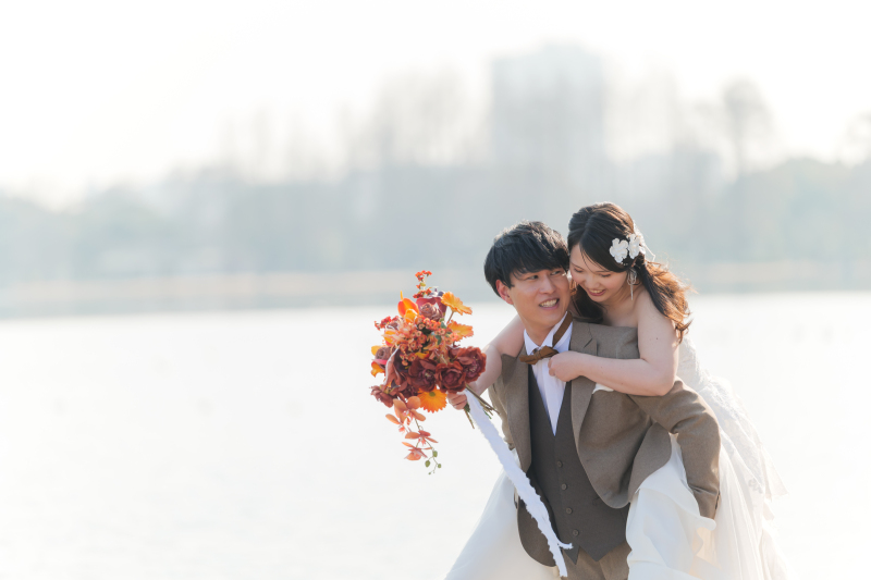 おんぶショット