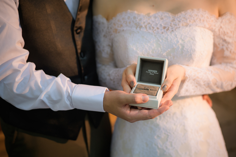 大切な指輪ショット