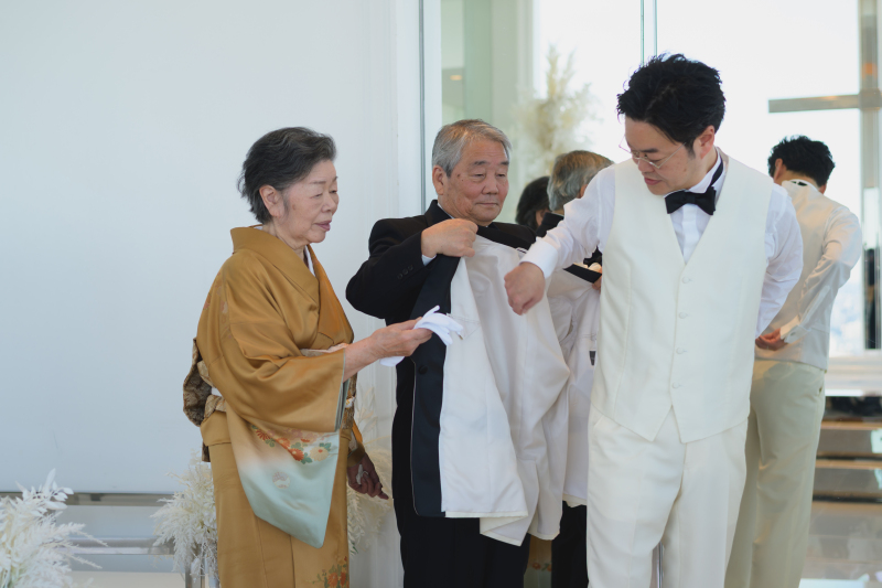 背中を押す支度