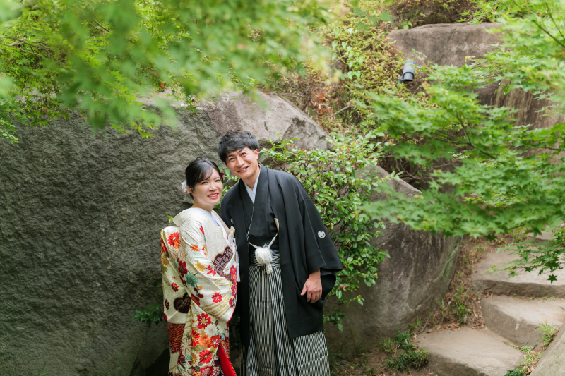 庭園に広がる穏やかな時間