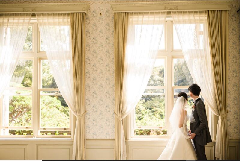 景色を見つめて