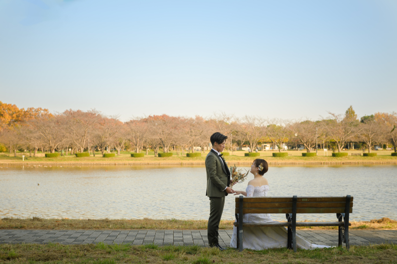 海外のような1枚